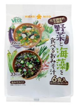 ひかり味噌 野菜と海藻を食べるおみそ汁